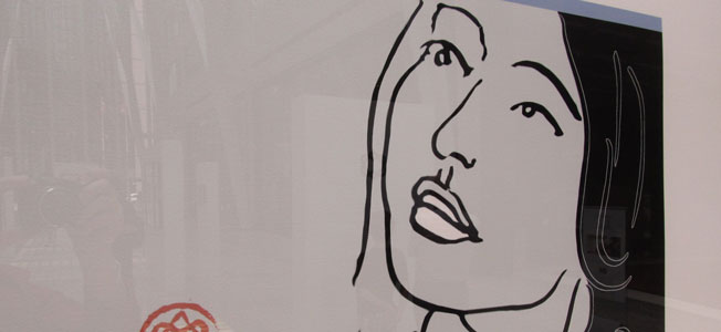 Leonard Cohen Art Exhibit