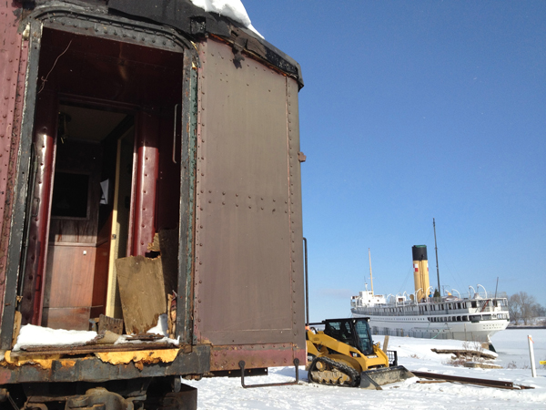 Skyline International, Keewatin, Canadian National, Ossawippi Express restaurant